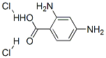 2,4-二氨基苯甲酸二盐酸盐 结构式