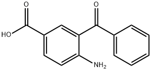 3-Benzoyl-4-aminobenzoic acid 结构式