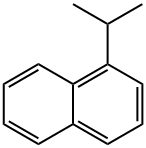 1-异丙基萘 结构式