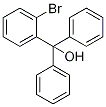 (2-溴苯基)二苯基甲烷醇 结构式