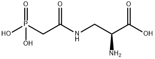 3-[(Phosphonoacetyl)amino]-L-alanine 结构式