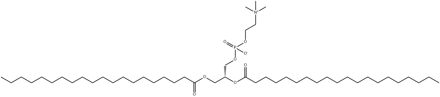1,2-花生酰基卵磷脂 结构式
