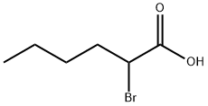 2-溴己酸 结构式