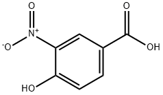 4-羟基-3-硝基苯甲酸 结构式