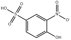 4-hydroxy-3-nitrobenzenesulphonic acid 结构式