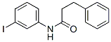 N-(3-iodophenyl)-3-phenyl-propanamide 结构式