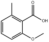 2-甲氧基-6-甲基苯甲酸 结构式