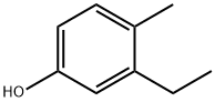 3-乙基对甲酚 结构式
