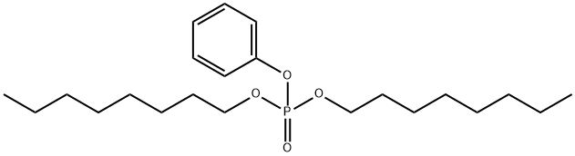二辛基苯基磷酸酯 结构式