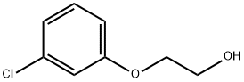 2-(3-氯苯氧基)乙醇 结构式