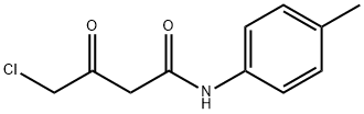 4-chloro-3-oxo-N-(p-tolyl)butyramide 结构式