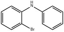 (2-溴苯基)苯胺 结构式