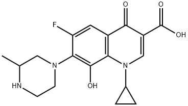 1-Cyclopropyl-6-fluoro-8-hydroxy-7-(3-methylpiperazin-1-yl)-4-oxo-1,4-dihydroquinoline-3-carboxylicacid