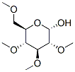 2,3,4,6-四-O-甲基-ALPHA-D-葡萄糖 结构式