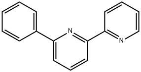 6-苯基-2,2'-二吡啶 结构式