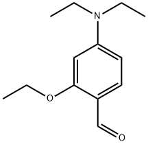 4-(二乙氨基)-2-乙氧基苯甲醛 结构式