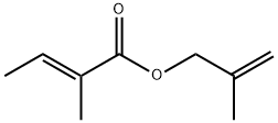 2-methylallyl 2-methylcrotonate  结构式