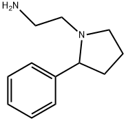 2-(2-PHENYLPYRROLIDIN-1-YL)ETHANAMINE 结构式