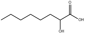 2-羟基辛酸 结构式