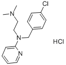 盐酸氯吡胺 结构式