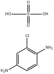 2-氯-1,4-苯二胺硫酸盐 结构式