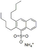 ammonium dipentylnaphthalenesulphonate 结构式