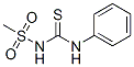 1-Methylsulfonyl-3-(phenyl)thiourea 结构式