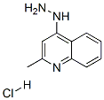 4-HYDRAZINO-2-METHYLQUINOLINE HYDROCHLORIDE 结构式
