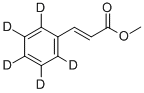 肉桂酸甲酯-D5 结构式