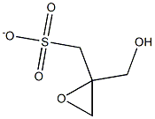 甲磺酸化噁丙环-2-基甲基 结构式