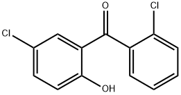 2,5-二氯-2-羟基二苯酮 结构式