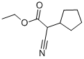 2-氰基-2-环戊基乙酸乙酯 结构式