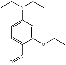 3-ethoxy-N,N-diethyl-4-nitrosoaniline 结构式