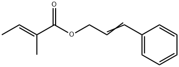 CINNAMYL TIGLATE 结构式