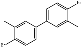4,4'-3, ,3'-二甲基二溴联苯 结构式