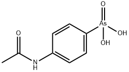 4-acetamidophenylarsonic acid  结构式