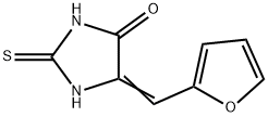 2-Thioxo-4-furfurylideneimidazolidine-5-one 结构式