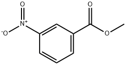 3-硝基苯甲酸甲酯 结构式