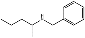 苄基-(1-甲基丁基)胺 结构式