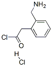 (2-(aminomethyl)phenyl)acetylchloride hydrochloride 结构式