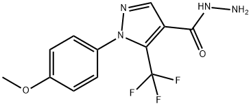 1-(4-Methoxy-phenyl)-5-trifluoromethyl-1H-pyrazole-4-carboxylic acid hydrazide