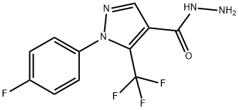 1-(4-Fluorophenyl)-5-(trifluoromethyl)-1H-pyrazole-4-carbohydrazide