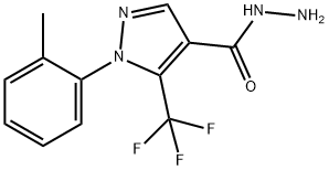 5-(trifluoromethyl)-1-o-tolyl-1H-pyrazole-4-carbohydrazide