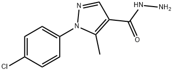 1-(4-Chlorophenyl)-5-methyl-1H-pyrazole-4-carbohydrazide