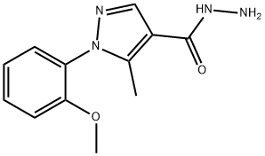 1-(2-METHOXYPHENYL)-5-METHYL-1H-PYRAZOLE-4-CARBOHYDRAZIDE