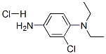2-chloro-N,N-diethylbenzene-1,4-diamine hydrochloride 结构式