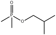 DIMETHYLPHOSPHINIC ACID ISOBUTYL ESTER 结构式