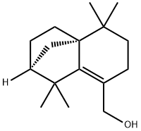 (2S)-1,3,4,5,6,7-hexahydro-1,1,5,5-tetramethyl-2H-2,4a-methanonaphthalene-8-methanol  结构式