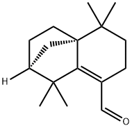 (2S)-1,3,4,5,6,7-hexahydro-1,1,5,5-tetramethyl-2H-2,4a-methanonaphthalene-8-carbaldehyde 结构式