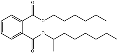 hexyl octyl phthalate 结构式